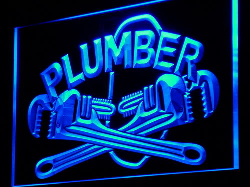 Plumber Repair Shop Display Lure neon Light Sign